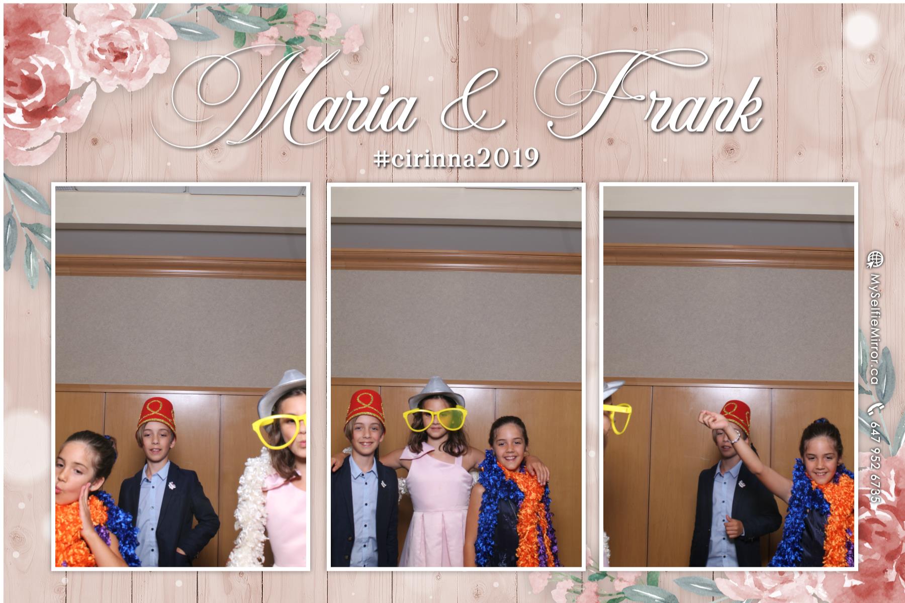 Wedding of Frank and Maria  | View more photos from the event at gallery.myselfiemirror.ca/u/romanmyselfiemirrorca/Wedding-of-Frank-and-Maria